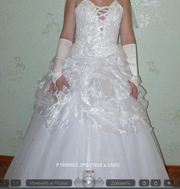 отличное свадебное платье