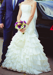 Потрясающее свадебное платье