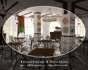 Дизайн ресторана,  кафе,  бара. Крым. Симферополь.