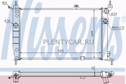 Радіатор 590 mm OPEL Astra F 1, 4i-2, 0i 91-05