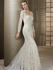 Свадебное платье White One (W1),  коллекция 2013 года. Цвет-айвори.