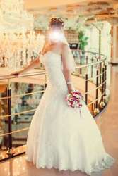 Продам красивое свадебное платье 