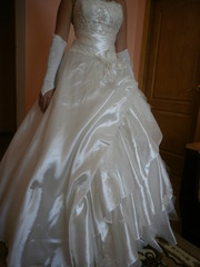 очень красивое свадебное платье