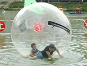 Water ball - прозрачный шар 